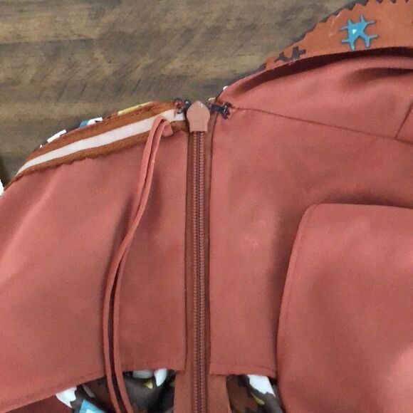 NWT Nicole Miller Tribal Boho Silk Halter Top - s - Picture 8 of 8